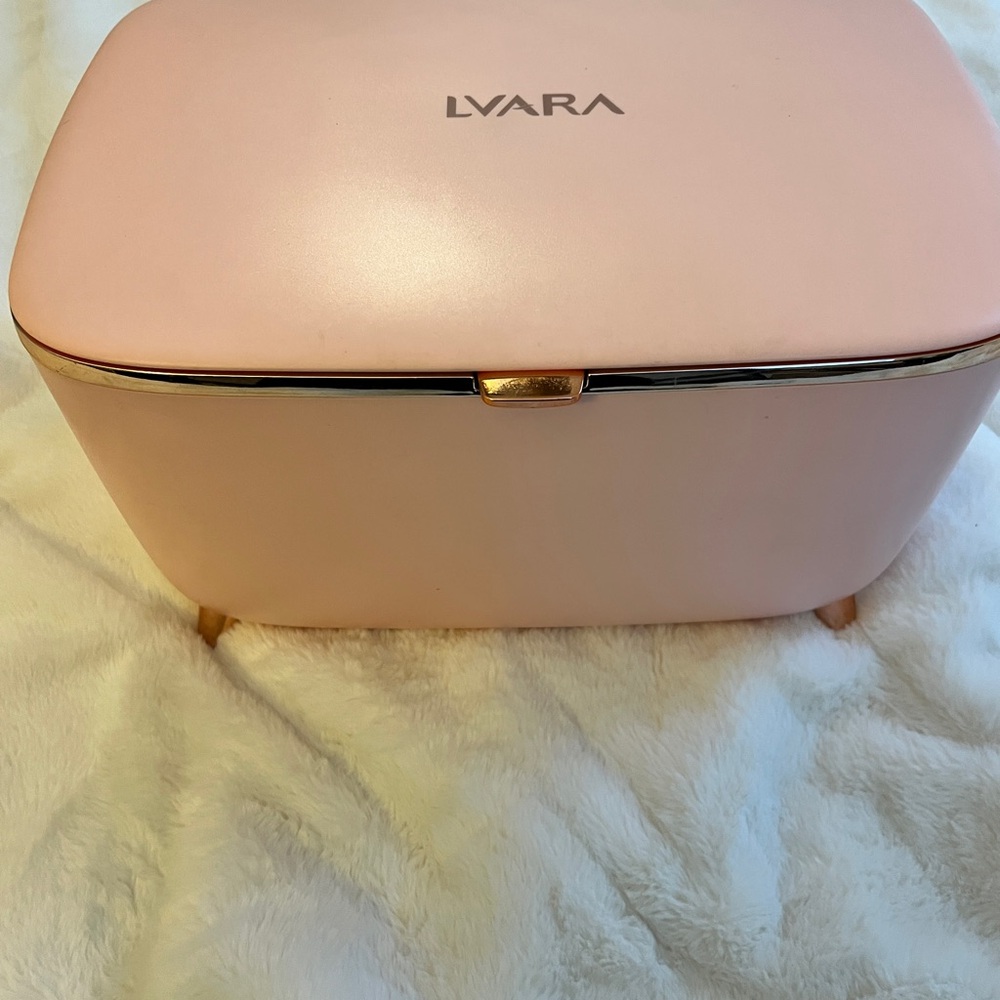 LVARA Pink Skincare Fridge